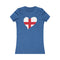 Women's Big Heart T-Shirt England