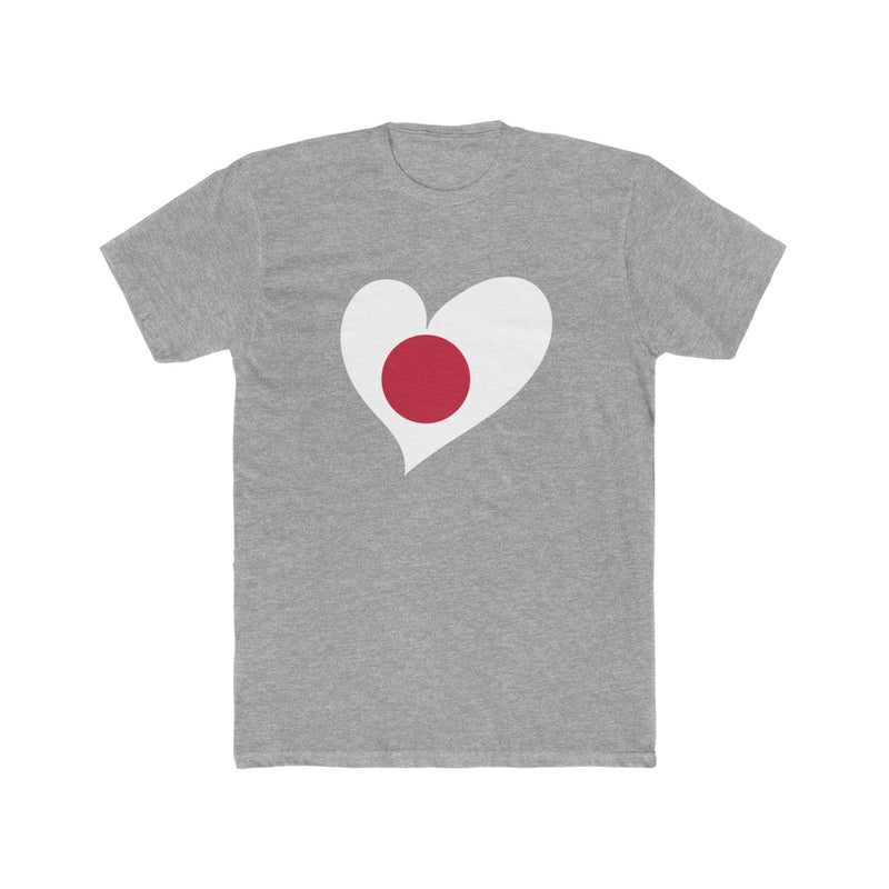 Men's Big Heart T-Shirt Japan