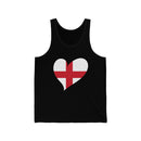 Women's Big Heart Tank England