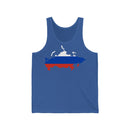 Women's Flag Map Tank Russia