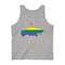 Men's Flag Map Pride Tank Russia