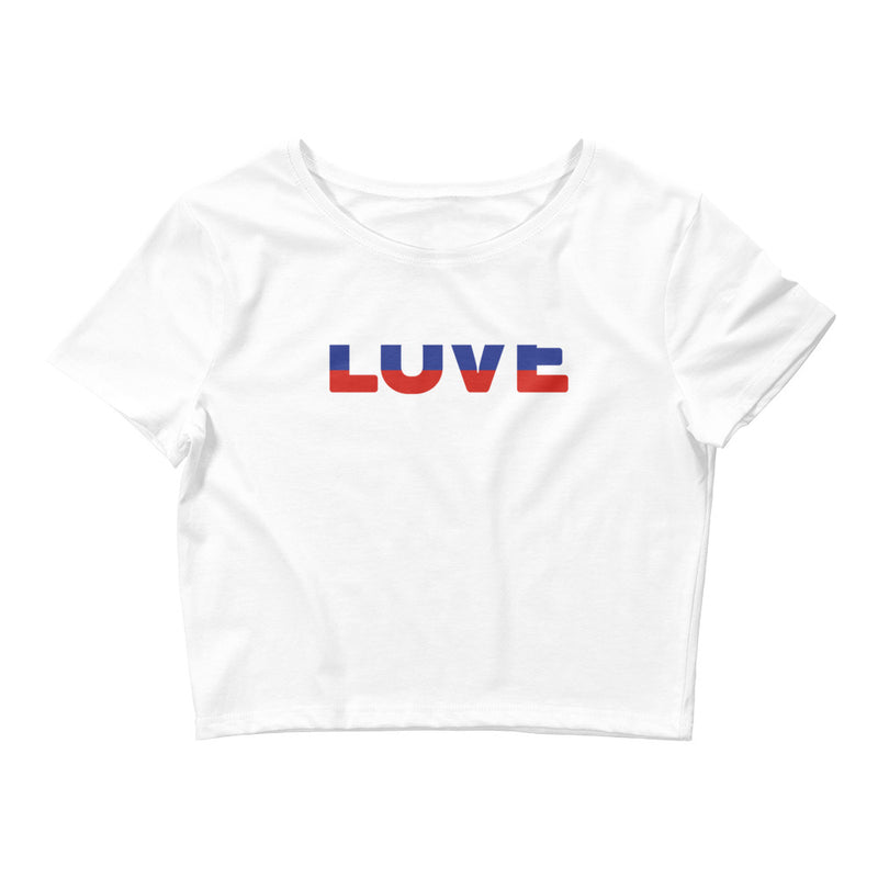 Women’s Love Crop Top Russia