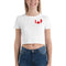 Women’s Flag Heart Crop Top Canada