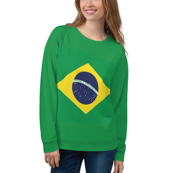 Women's All-Over Sweater Brazil
