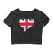 Women’s Big Heart Crop Top United Kingdom