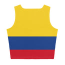 Women's All-Over Crop Top Colombia