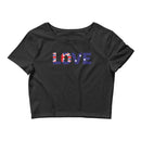 Women’s Love Crop Top Australia