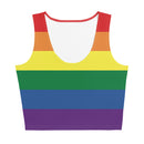 Women's All-Over Crop Top Pride