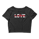 Women’s Love Crop Top England