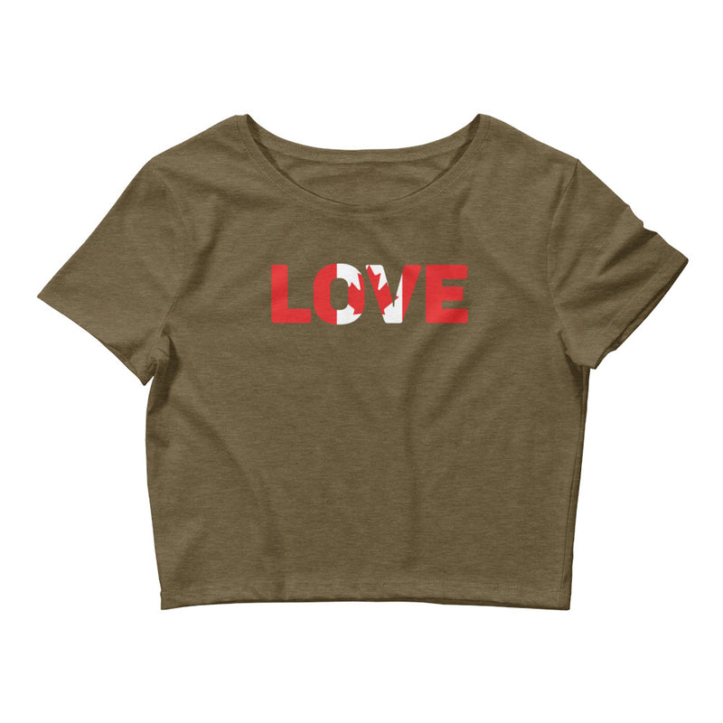 Women’s Love Crop Top Canada