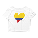 Women’s Big Heart Crop Top Colombia