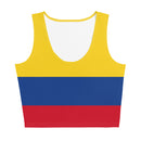 Women's All-Over Crop Top Colombia