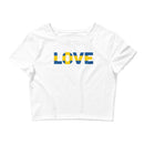 Women’s Love Crop Top Sweden