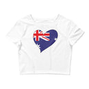 Women’s Big Heart Crop Top Australia