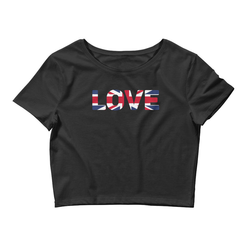 Women’s Love Crop Top United Kingdom