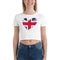 Women’s Big Heart Crop Top United Kingdom