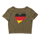 Women’s Big Heart Crop Top Germany