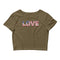 Women’s Love Crop Top USA