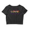 Women’s Love Crop Top Pride