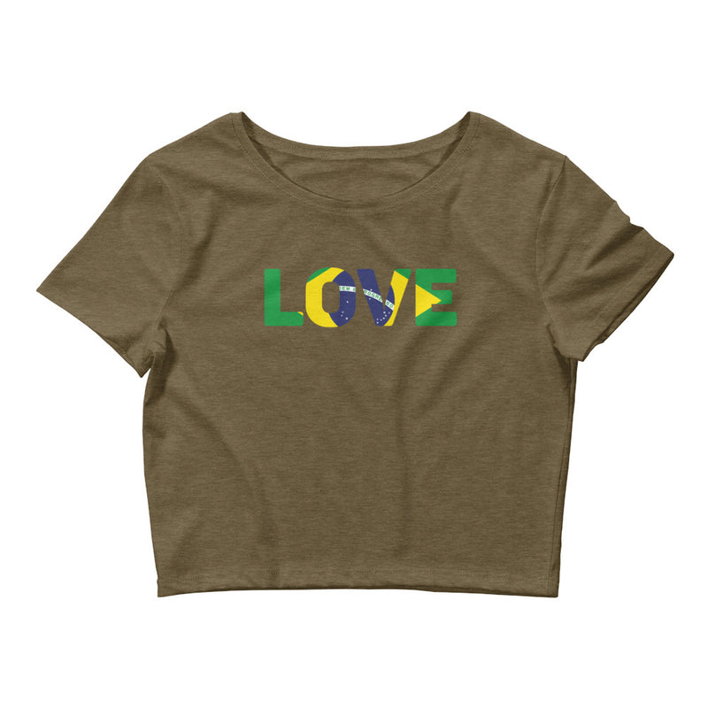 Women’s Love Crop Top Brazil