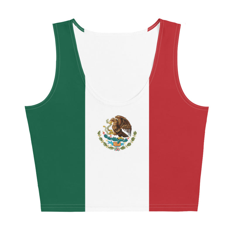 Women's All-Over Crop Top Mexico