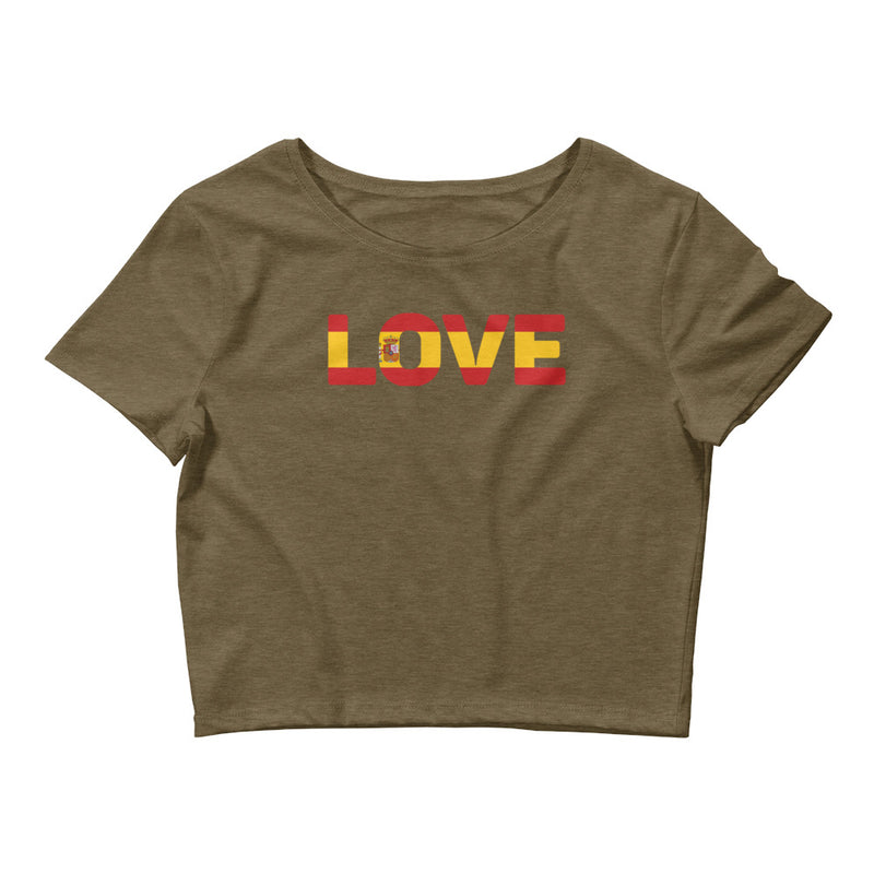 Women’s Love Crop Top Spain