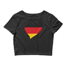 Women’s Big Heart Crop Top Germany