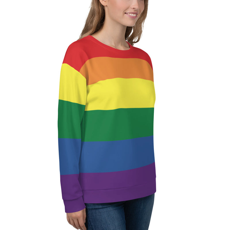 Women's All-Over Sweater Pride