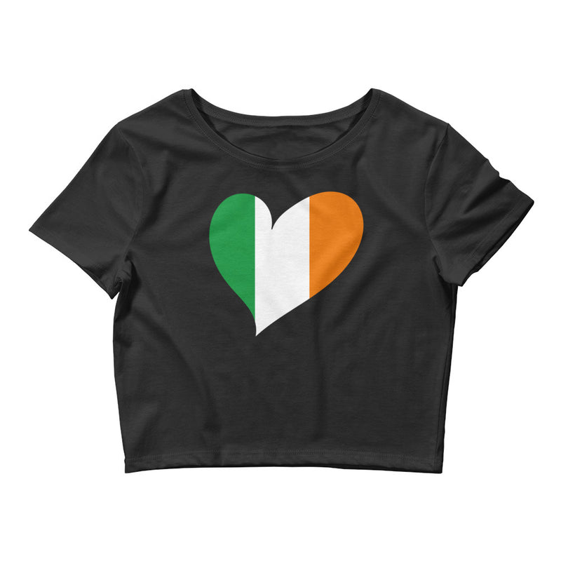 Women’s Big Heart Crop Top Ireland