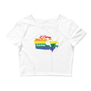 Women’s Flag Map Home Pride Crop Top Canada