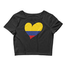 Women’s Big Heart Crop Top Colombia