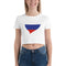 Women’s Big Heart Crop Top Russia