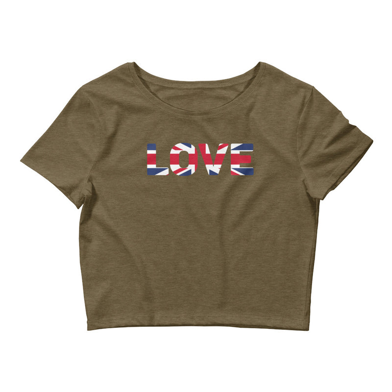 Women’s Love Crop Top United Kingdom