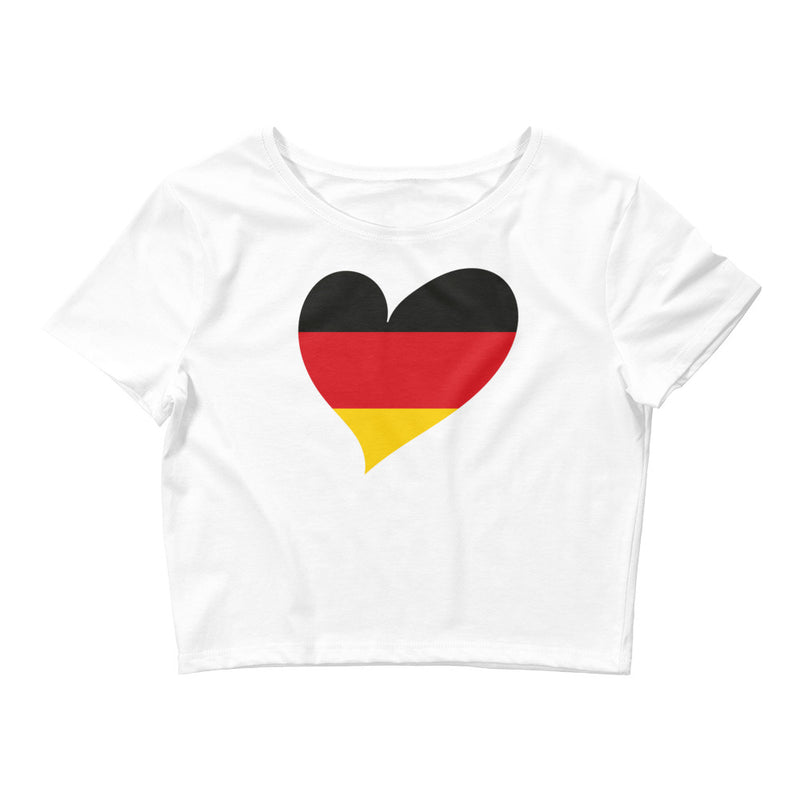 Women’s Big Heart Crop Top Germany