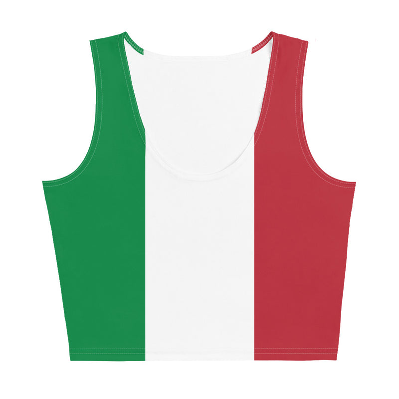 Women's All-Over Crop Top Italy