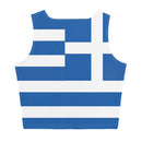 Women's All-Over Crop Top Greece