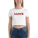 Women’s Love Crop Top Russia