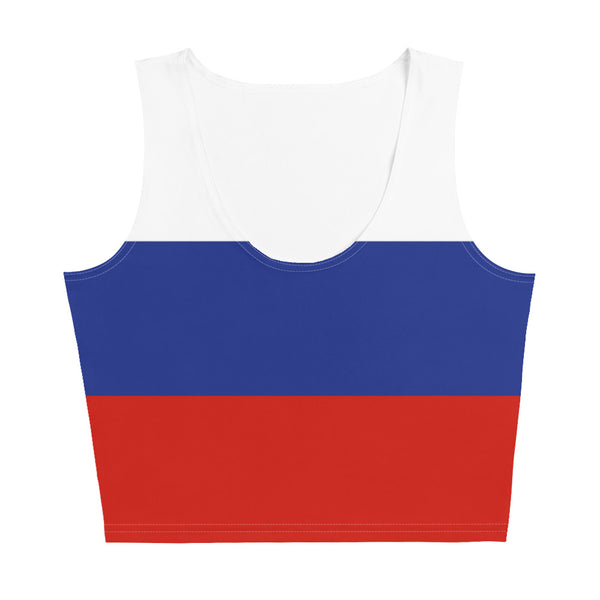 Women's All-Over Crop Top Russia