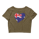 Women’s Big Heart Crop Top Australia