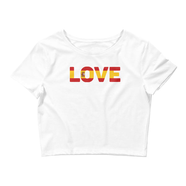 Women’s Love Crop Top Spain