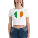 Women’s Big Heart Crop Top Ireland