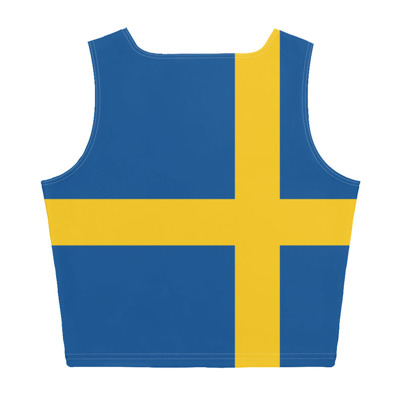 Women's All-Over Crop Top Sweden