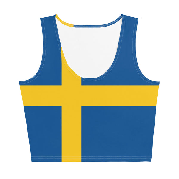 Women's All-Over Crop Top Sweden