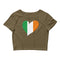 Women’s Big Heart Crop Top Ireland