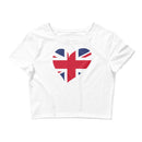 Women’s Big Heart Crop Top United Kingdom