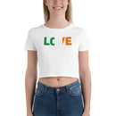 Women’s Love Crop Top Ireland