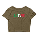 Women’s Love Crop Top Italy