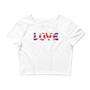 Women’s Love Crop Top United Kingdom