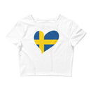 Women’s Big Heart Crop Top Sweden