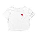 Women’s Flag Heart Crop Top Japan